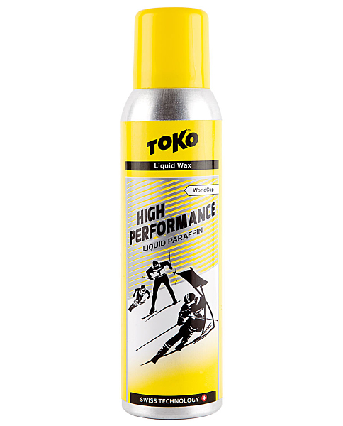 Toko skluzný vosk High Performance Liquid Paraffin yellow 125 ml 100 ml 2018-2019